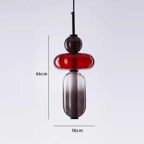 Wabi-Sabi Candy Glass Pendant Light