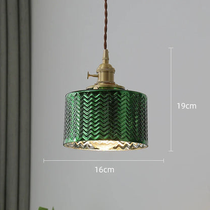 Decorbites™ Grüne Glas-LED-Hängeleuchten für Innenbeleuchtung im Zuhause, Wohnzimmer, Bar & Café