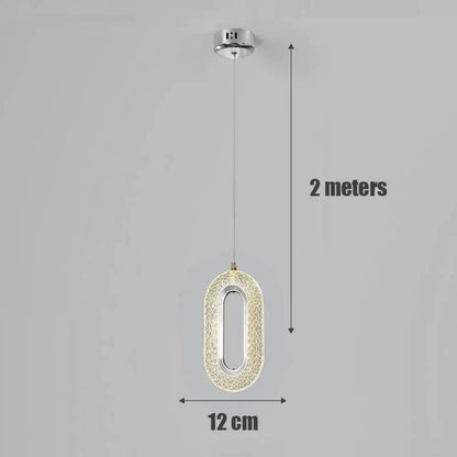 DecorBites™ LED Pendant Chandelier for Dining Room Restaurant Bar Art Decor Lamps