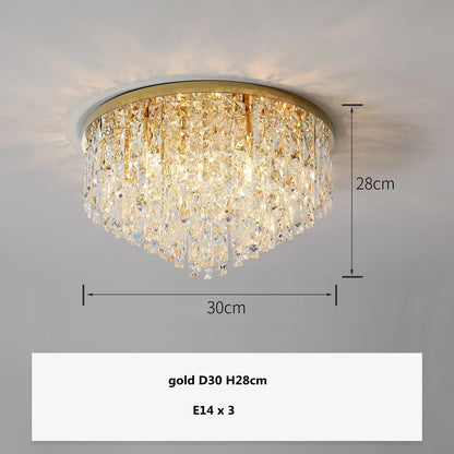 Decorbites™ Kristallstahl LED Deckenleuchter, modernes Art-Deco-Leuchtenobjekt