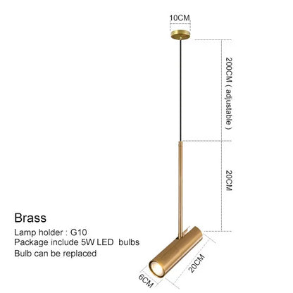 DecorBites™ Adjustable LED Spotlight Chandelier for Bedroom Living Room Decor