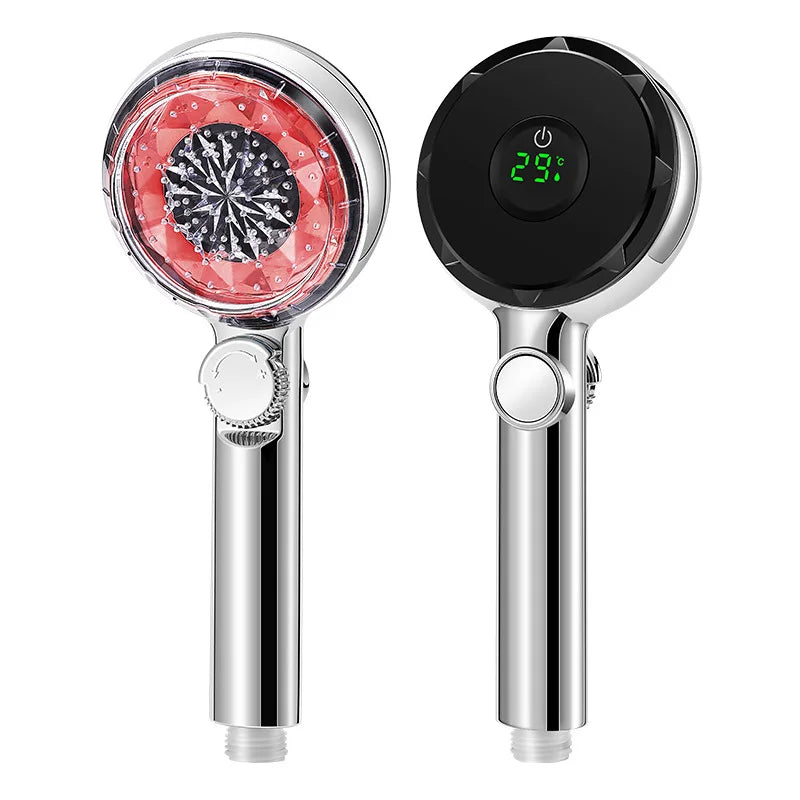 Decorbites™ LED-gefilterter Duschkopf mit Digitaldisplay - Hochdruck-Wassersparend