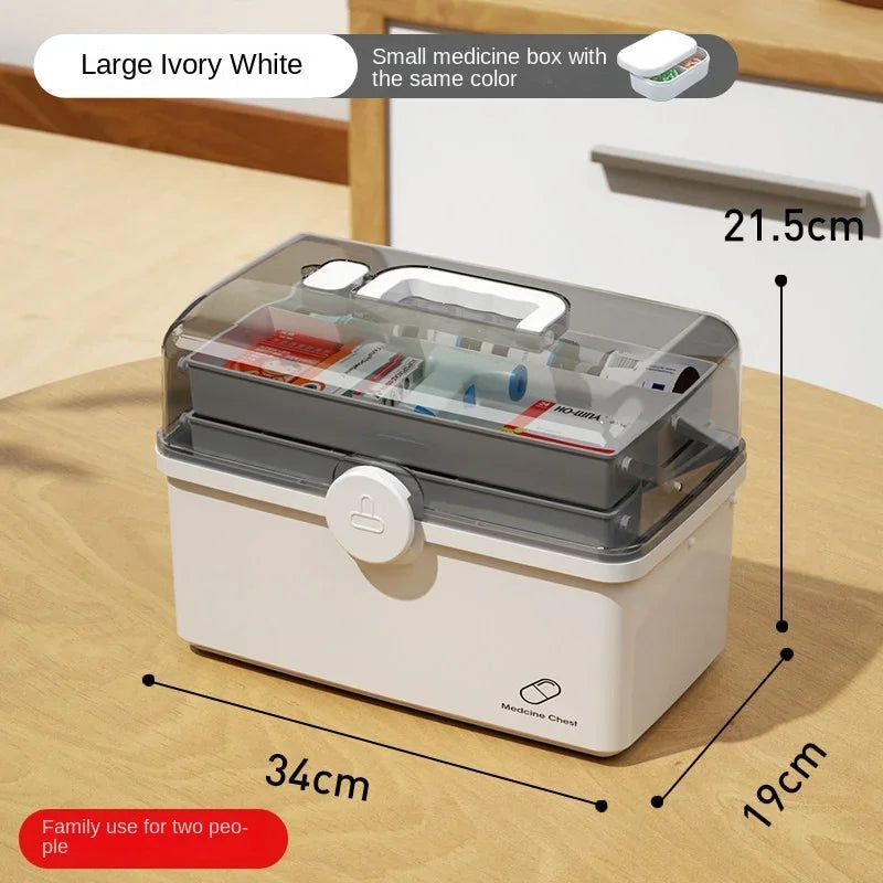 Decorbites™ Organizer für Medikamente mit großer Kapazität