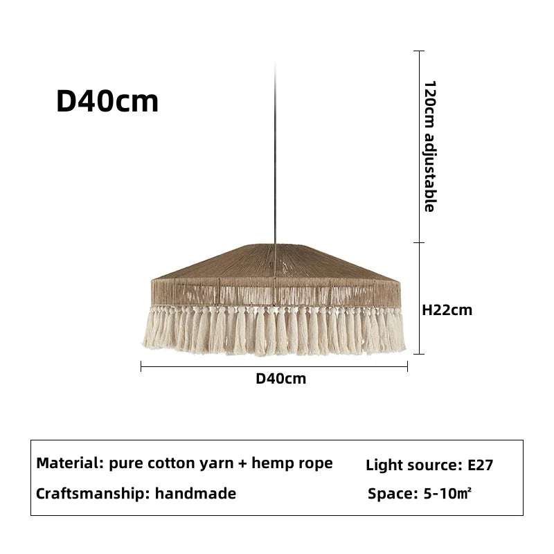 Decorbites™ Handgefertigte Rattan-Hängeleuchten - Nordischer Stil-Lüster für die Hausdekoration
