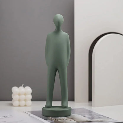 Decorbites™ Abstrakte Menschen Harz-Statuen-Set für moderne Heimdekoration