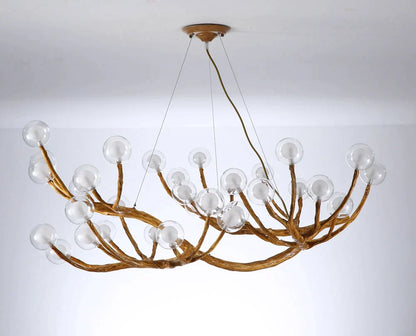 DecorBites™ Glass Bubble LED Pendant Light for Stylish Home Decor and Lighting Fixtures