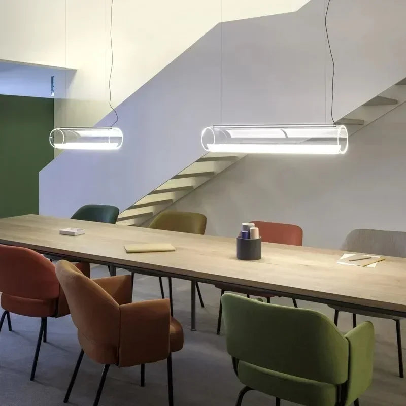 Decorbites™ Glas-Zylinder-Leuchter: Elegante Innenbeleuchtung für Wohnzimmer & Esszimmer