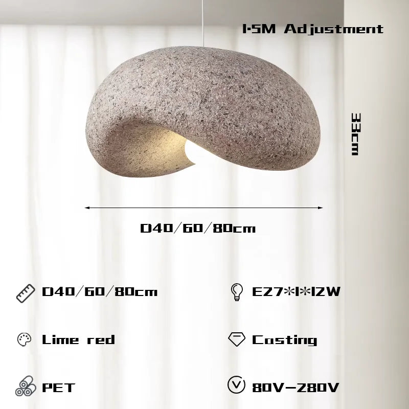 Decorbites™ Sahne-Stil LED-Kronleuchter für die Einrichtung zu Hause – Nordisch-minimalistisches Wabi-Sabi-Design