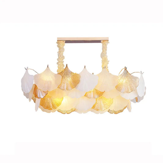 Decorbites™ Ginkgo Art Deco dimmbare Kronleuchter für das Esszimmer