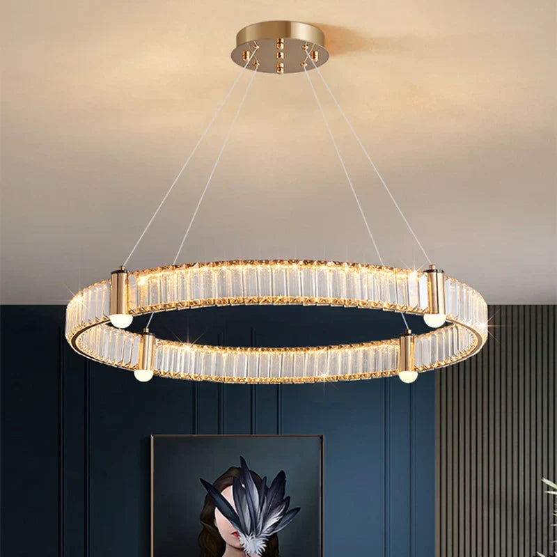 Decorbites™ Kristall-Deckenleuchter LED-Innenbeleuchtung für Wohnzimmer Schlafzimmer Arbeitszimmer