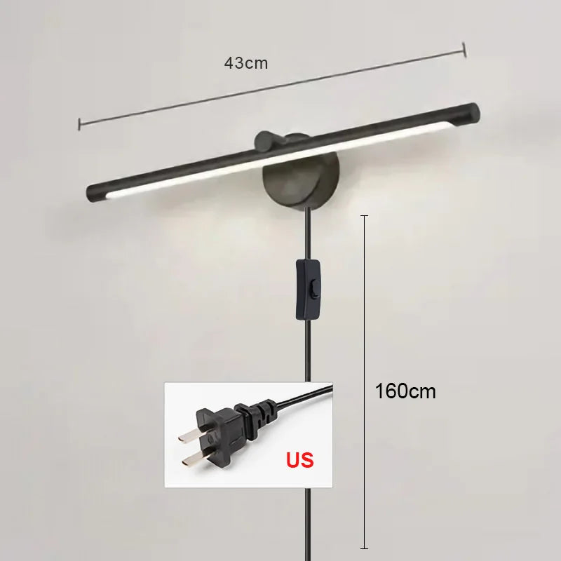 Decorbites™ LED-Wandlampe mit Touch-Dimmung und Bewegungssensor - 40 cm/55 cm