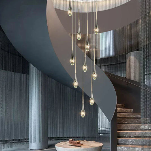 Decorbites™ Elegante Kristall-Lüster für Duplex-Villa, Restaurant und Wohnzimmer