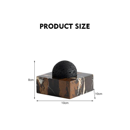 Decorbites™ Lava-Stein-Diffusor, Marmor-Basis, Luxus-Ätheröl-Diffusoren für Home Offices
