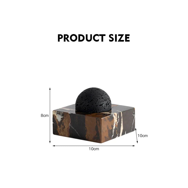 Decorbites™ Lava-Stein-Diffusor, Marmor-Basis, Luxus-Ätheröl-Diffusoren für Home Offices