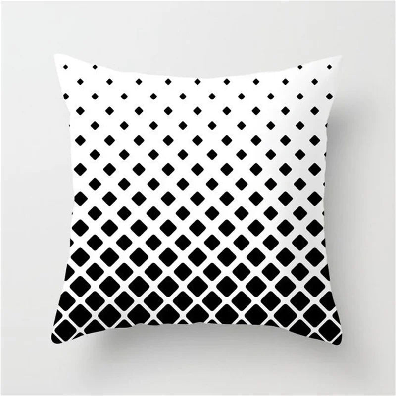 Black White Stripe Pillowcases