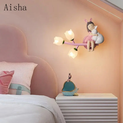 Decorbites™ LED-Wandleuchte für Kinderzimmer – Cartoon-Beleuchtung für die Kinderstube