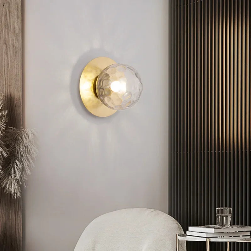Decorbites™ LED-Wandleuchte mit G9 9W Glühbirne – Gold/Schwarze Wandapplikation für Schlafzimmer, Wohnzimmer