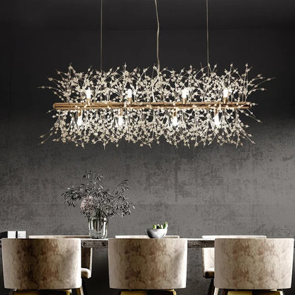 Decorbites™ Löwenzahn-Leuchter LED-Hängeleuchte für Wohnzimmer-Esszimmer-Dekoration