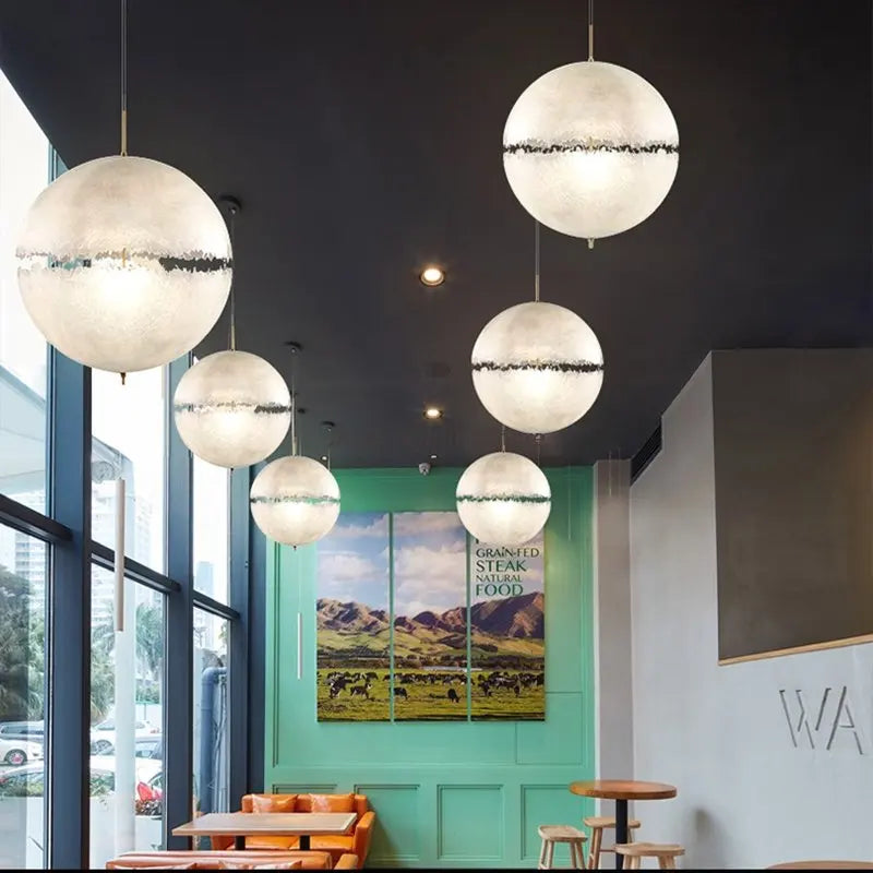 Decorbites™ Designer-Mondanhänger-Leuchter Hochwertige LED-Beleuchtung für Wohnzimmer und Schlafzimmer