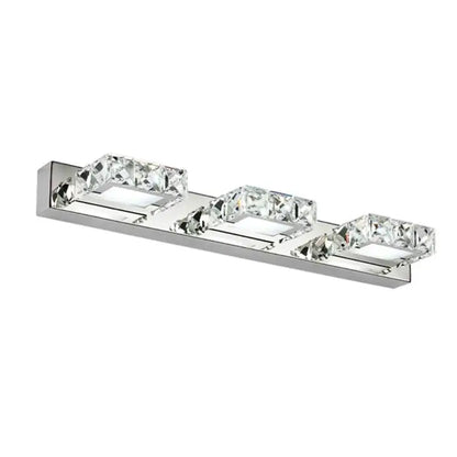 Decorbites™ Crystal-LED-Spiegelscheinwerfer: Moderne Badezimmer-Wandleuchte aus Edelstahl-Beleuchtungseinrichtungen