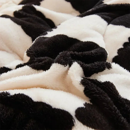 Decorbites™ Gemütliche Schachbrett-Winterdecke - Super dick & weich aus Kaschmir-Duvet-Bettdecke