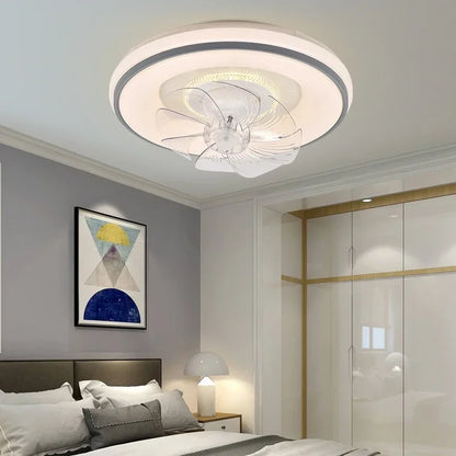 Decorbites™ LED-Deckenventilator: Modernes skandinavisches unsichtbares Design für Wohnzimmer, Schlafzimmer und Restaurant