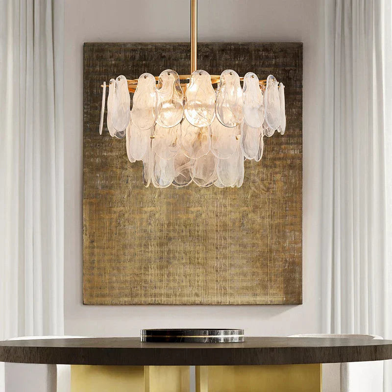 Decorbites™ Wolkenverglasungs-Kronleuchter: Moderne LED-Lüster für Innenbeleuchtung im Wohnzimmer-Dekor