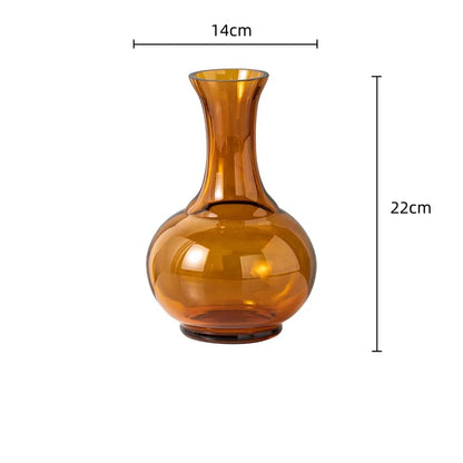 Decorbites™ Grünes Glas Geometrie Vase Hydroponik Terrarium Heimdekoration Zubehör