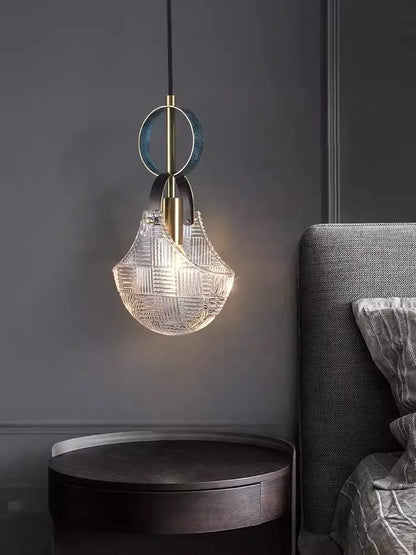DecorBites™ Crystal LED Ceiling Chandelier - Dimmable Art Deco Pendant Light
