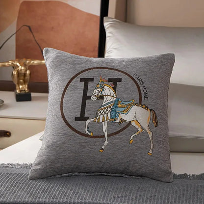 Decorbites™ Baumwoll-Hauslogo-Kissenbezug Deko-Kissenbezug Hausdekoration Fell Wohnzimmer