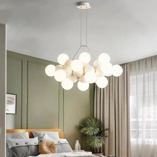 Decorbites™ Elegante Kronleuchter Deckenpendellampe für Esszimmer, Salon und Innenbeleuchtung
