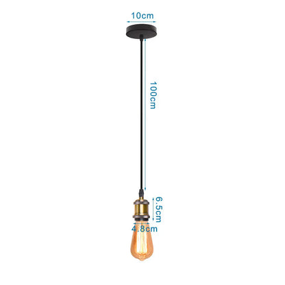 DecorBites™ Iron Pendant Light for Dining Room, Kitchen, and Bedroom