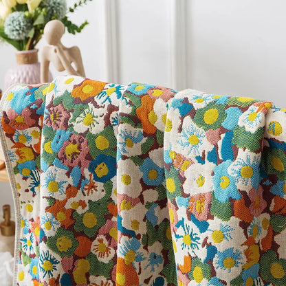 Decorbites™ Land Blumen Baumwoll-Badhandtuch