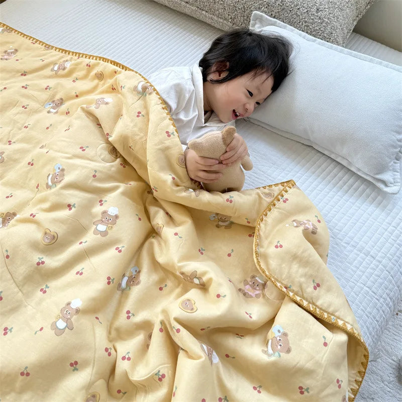 Printed Cooling Summer Blanket
