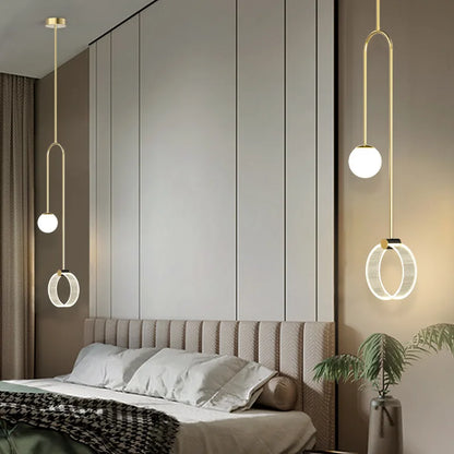 Decorbites™ Gold Luxus-LED-Hängeleuchte für Wohnzimmer, Schlafzimmer und Restaurant