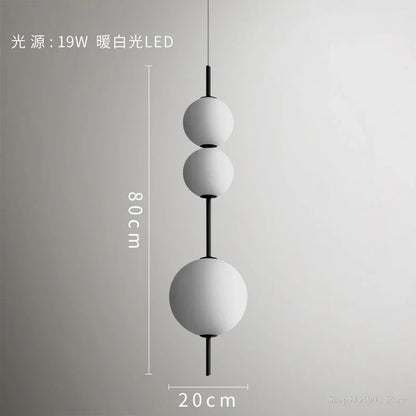 DecorBites™ Gourd Pendant Light: Modern Glass Decor for Restaurant, Bedroom, Kitchen, Dining Room