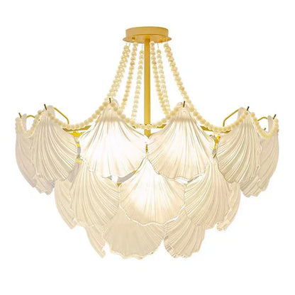 Decorbites™ Kristallperlenkette-Kronleuchter: Luxuriöse Hängeleuchte für exquisites Wohnraumausstattung