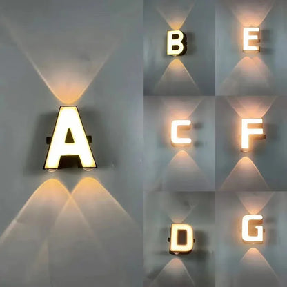 Decorbites™ LED Oben-Unten-Digital-Wandleuchte für Laden Geschäft Veranda Werbung