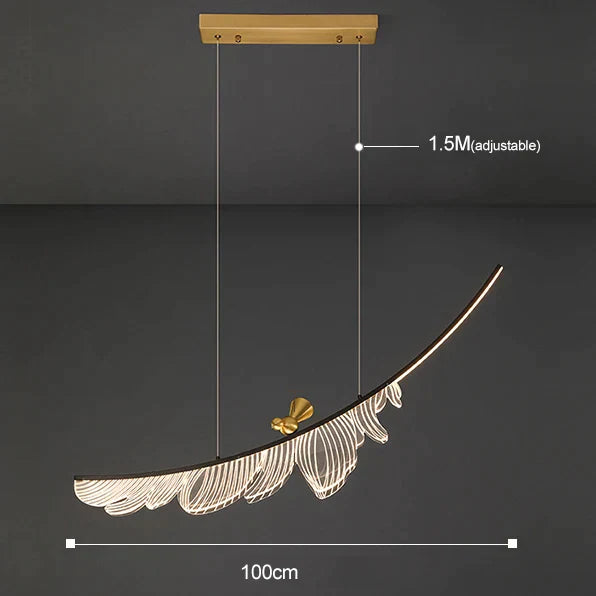 DecorBites™ Italian Copper Chandelier: Modern, Luxury, Light Guide Design for Restaurant and Bar