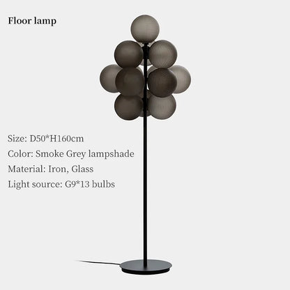 Decorbites™ Trauben-Kronleuchter: Moderne Glasball-Pendantlampe für Wohnzimmer und Schlafzimmer