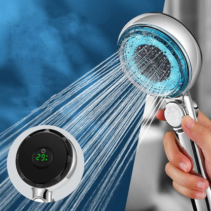 Decorbites™ LED-gefilterter Duschkopf mit Digitaldisplay - Hochdruck-Wassersparend