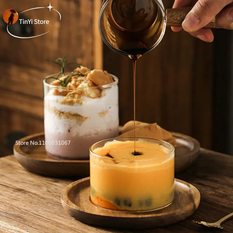 Decorbites™ hitzebeständiges Glas-Dessertglas Cocktailglas Hochzeits- und Partyglas