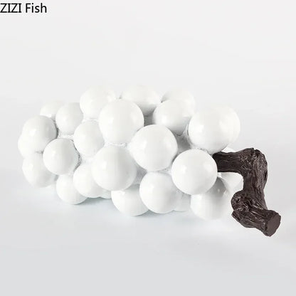 DecorBites™ Grape Skewer Crafts Fruits Statue Desk Ornament