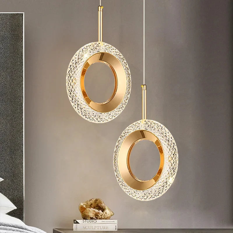 Black Art Deco Pendant Light