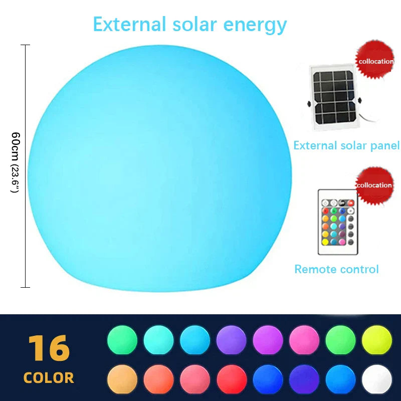 Outdoor LED Sphere Lamp
