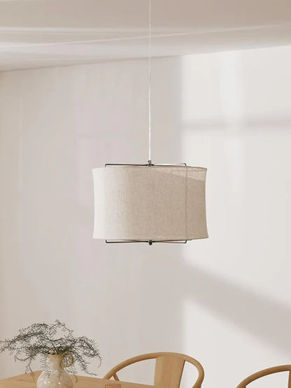 Decorbites™ Leinenstoff-Lüster: Japanischer Retro-Handarbeitskunst-Lampe für Restaurant, Schlafzimmer, Theke
