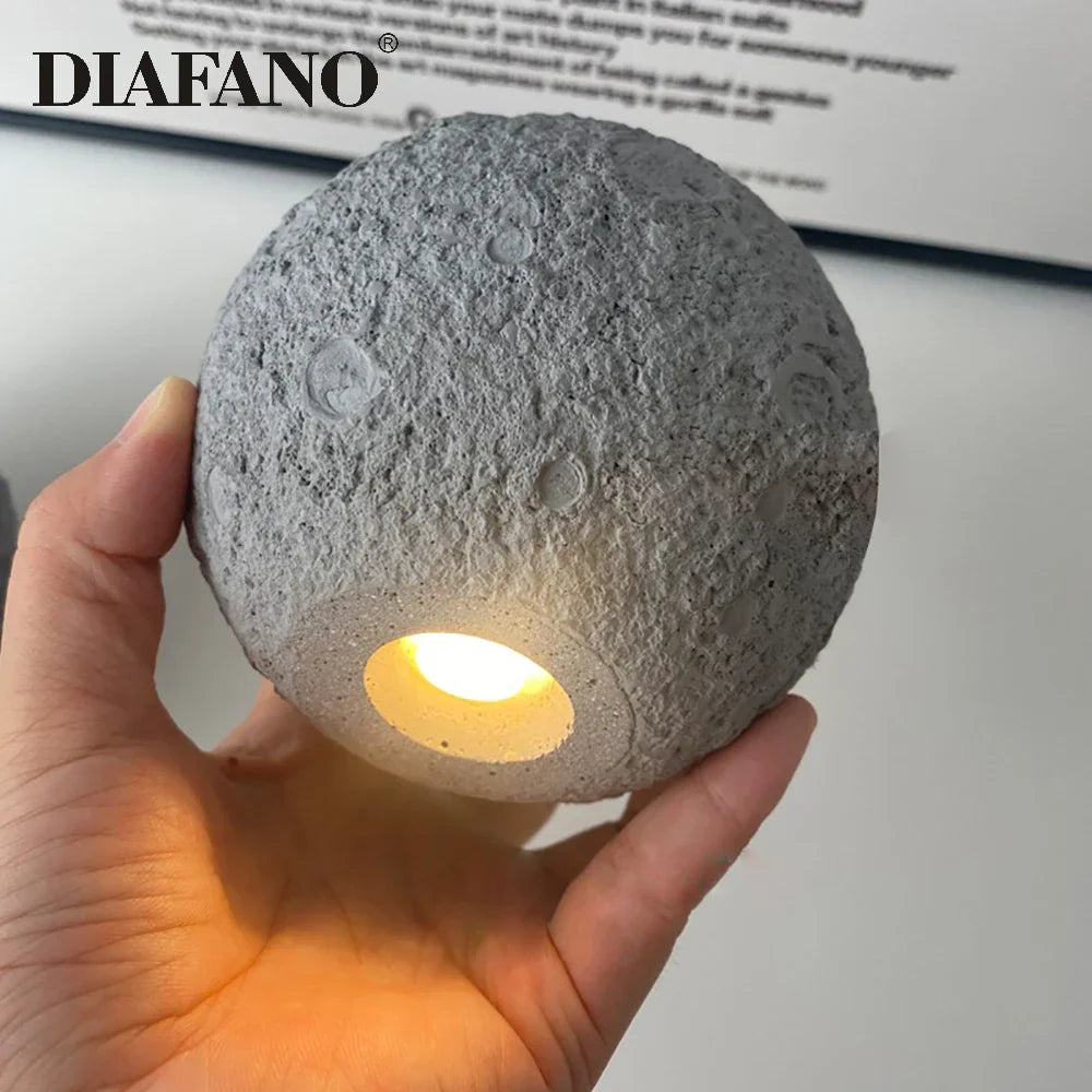 Decorbites™ Industrielle Zement-Pendantleuchten - Retro Mond-Stern-Kronleuchter-Armatur