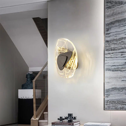 Decorbites™ Kristall-Wandleuchte: Moderne Luxus-Dekoration für das Schlafzimmer, kreative LED-Beleuchtung für das Wohnzimmer