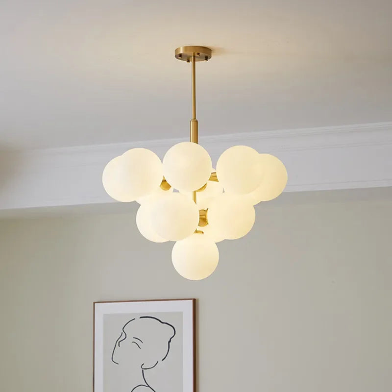 Decorbites™ Glas-Kugelleuchter-Hängeleuchte für Küche Wohnzimmer Schlafzimmer