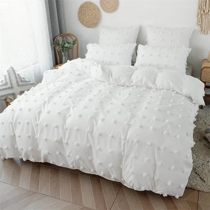 Decorbites™ Furball Doppelbett 3-teiliges Bettwäsche-Set – King/Queen-Größe Luxus-Bettwäsche